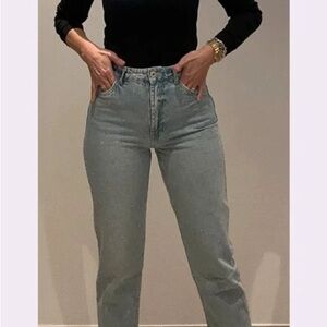 Classic Light Blue Women's Straight Leg Jeans